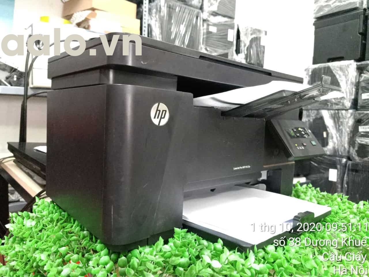 Máy in Laser đa chức năng HP LaserJet Pro MFP M125A - in, scan, copy ( kèm hộp mực , dây nguồn , dây usb mới ) - aalo.vn